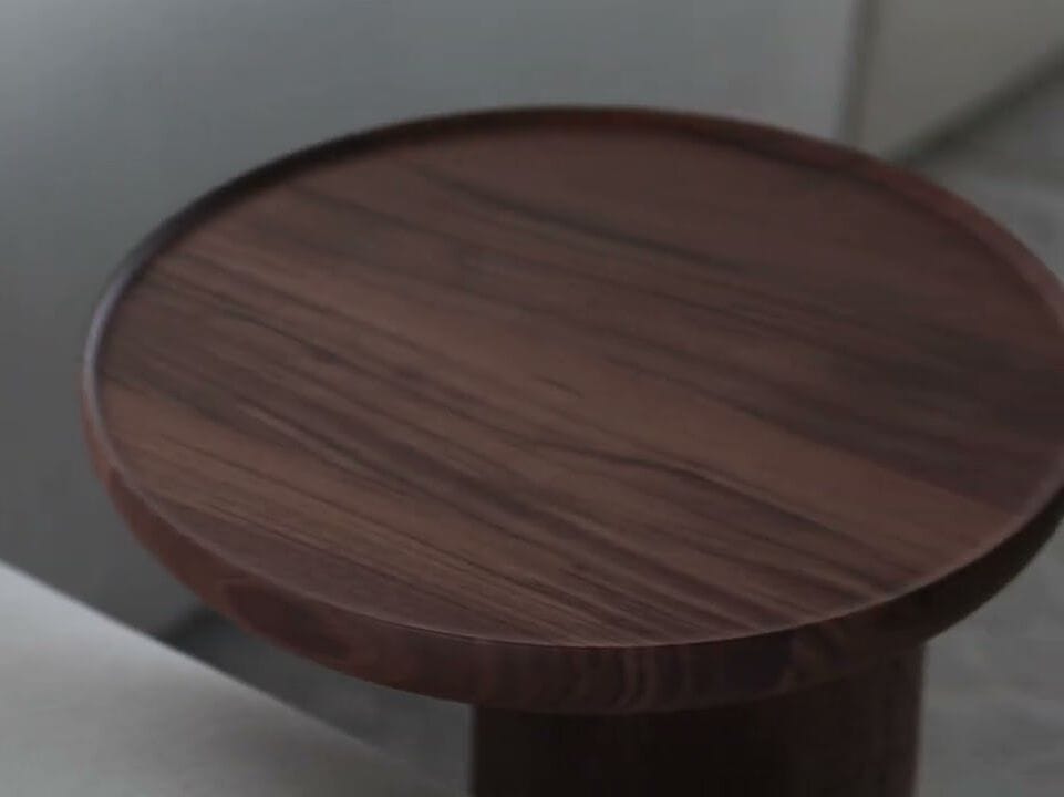 Круглый журнальный столик из массива дерева Vibieffe Quite luxury ARCH-00077320 - Вид №10