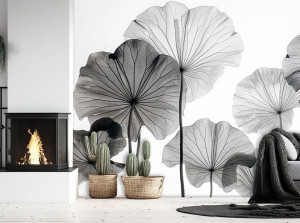 Обои с цветочными мотивами