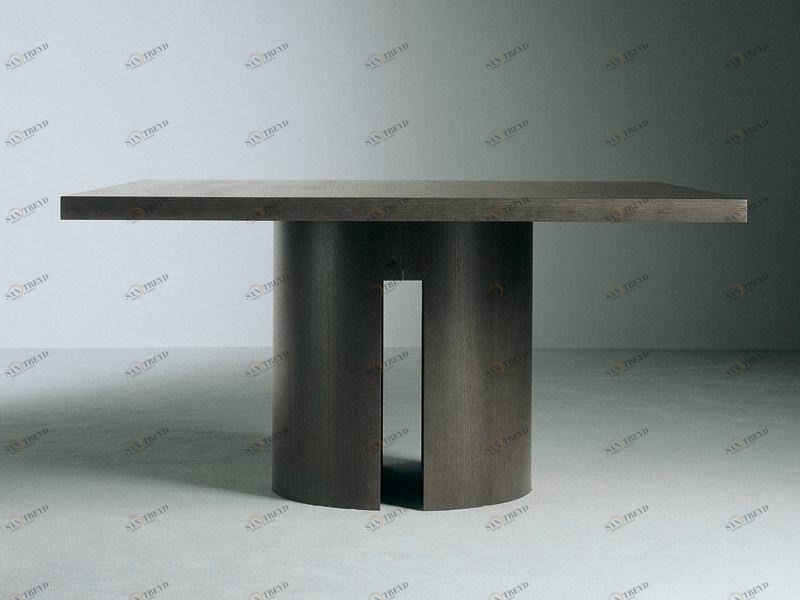 Meridiani Квадратный деревянный обеденный стол Gong sun-id-1352416