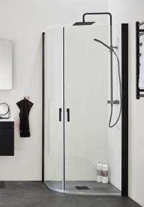 1450662 Душ Угловой Igloo Pro Round 90X90 Clear Glass Ответ ... Hafa Прозрачный