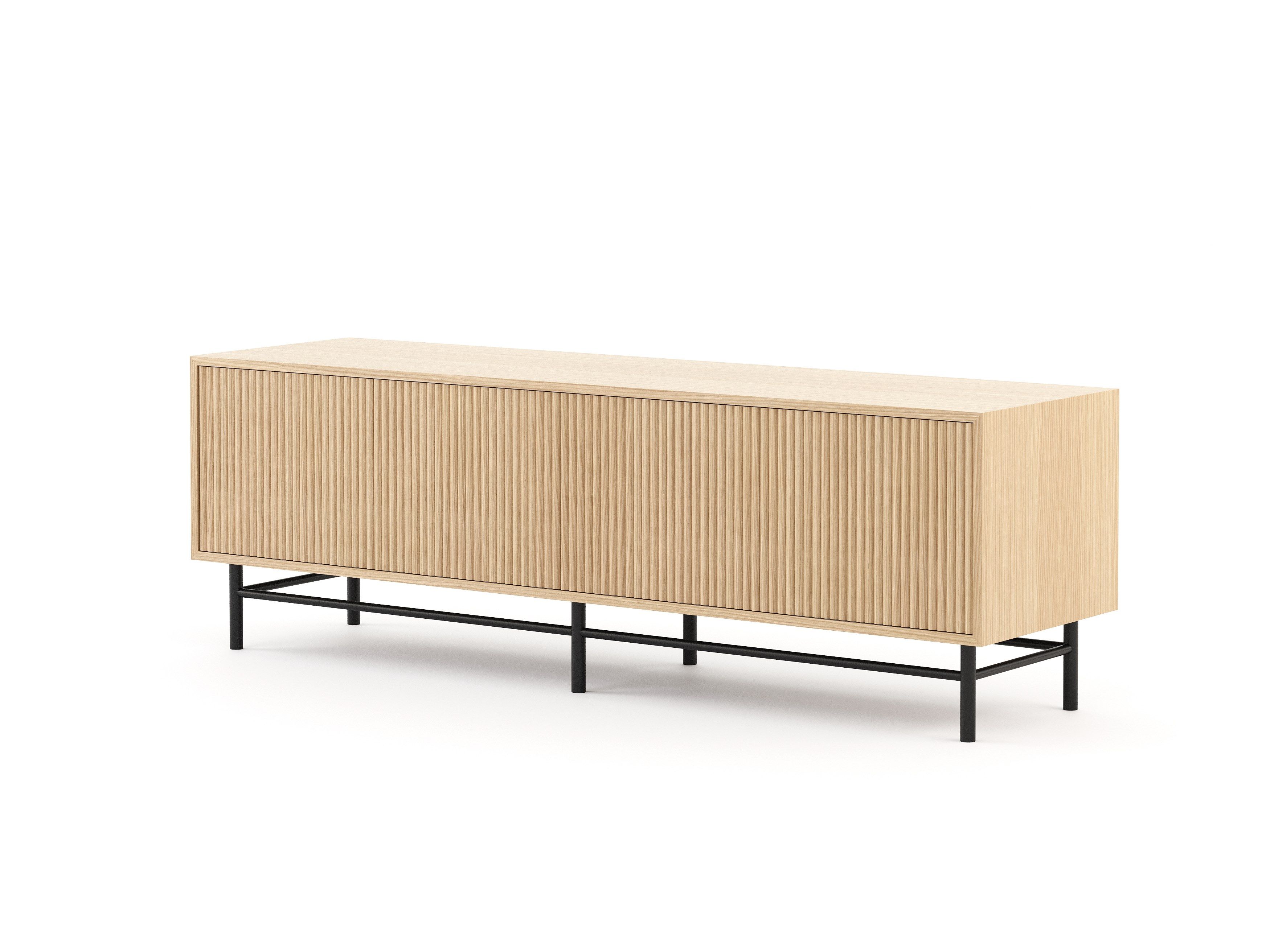 Деревянный низкий ТВ-шкаф Stylish Club Ryan ARCH-00152684 - Вид №10