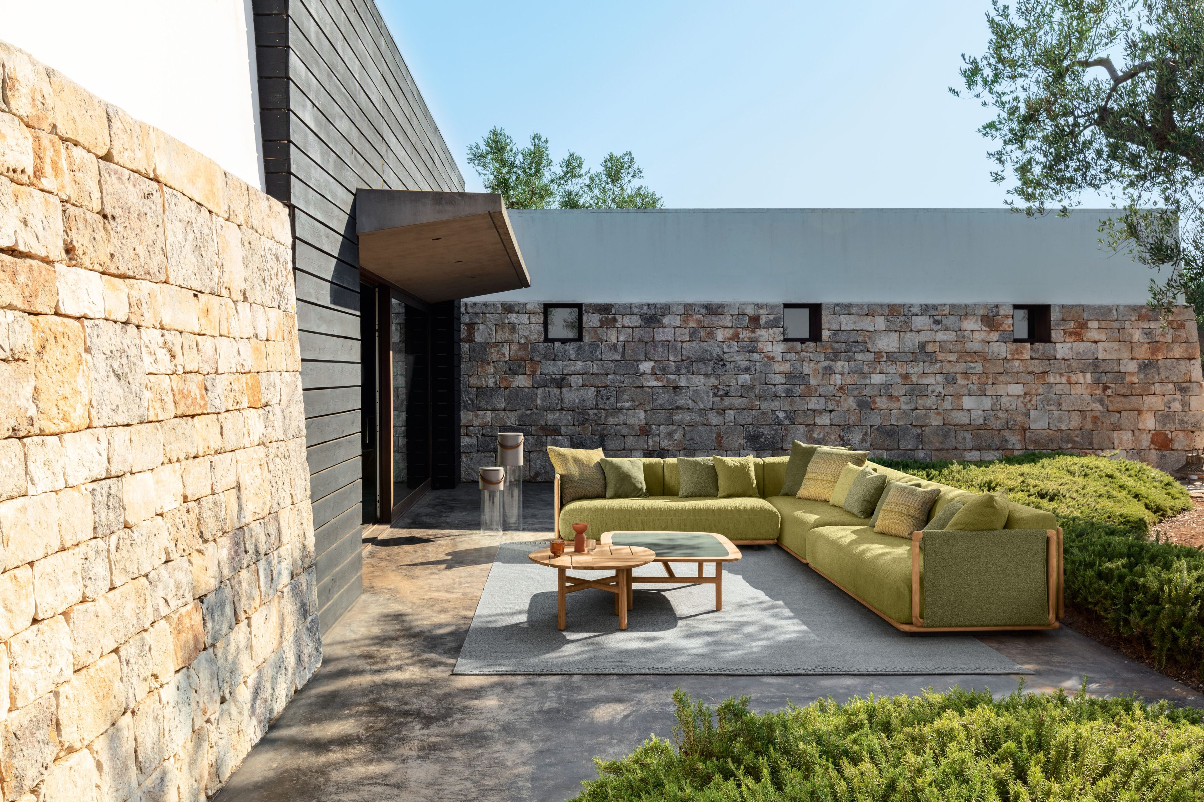 Ткань сад диван Talenti Jun ARCH-00084538 - Вид №6