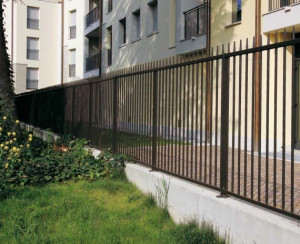 Модульный забор из оцинкованной стали