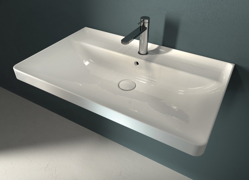 Y1EK01 Умывальник Canalgrande 80 Hatria  - Вид №1