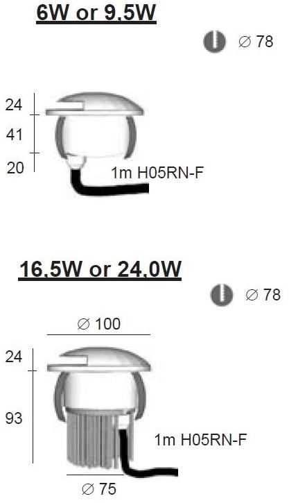 BEL-LIGHTING Ступень алюминиевый светодиодный Bolas 8028v  - Вид №3