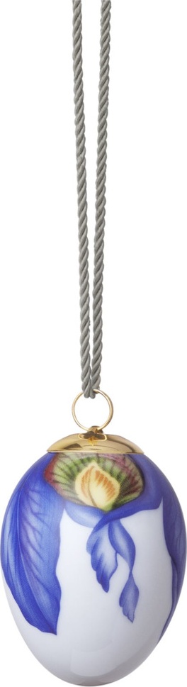 10652396 Royal Copenhagen Яйцо пасхальное Royal Copenhagen "Лепестки ириса" 6см Фарфор 