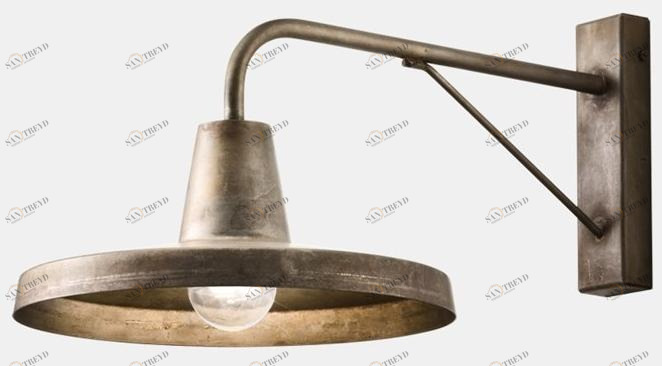 Il Fanale Бра из железа с фиксированным кронштейном Officina 268.03.ff / 268.04.ff
