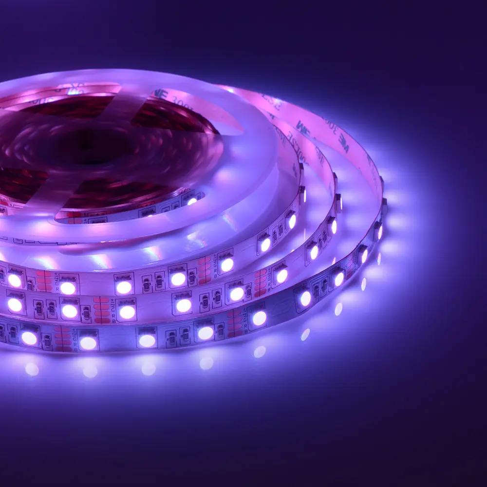 Светодиодная лента SMD 5050 60 диод/14.4 Вт/м 12 В 10 мм IP20 RGB 82602865 STLM-2125986 APEYRON  - Вид №26