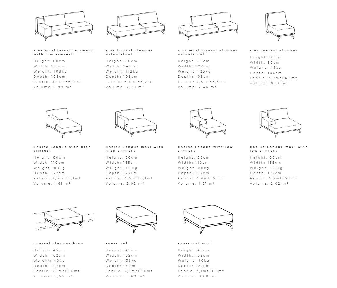 Секционный диван из искусственной кожи Ditre Italia DALTON LEATHER ARCH-00061771 - Вид №4