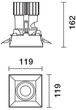 iGuzzini Регулируемый встраиваемый светильник для подвесных потолков Laser blade xl sun-id-1491898 - Вид №7