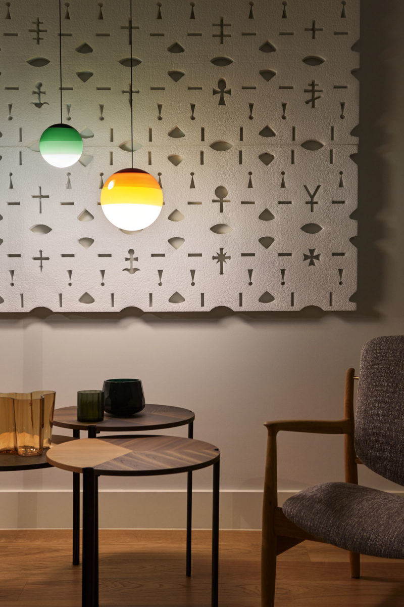 086113 Люстра 20 - 24V белая длинный шнур Marset Dipping Light  - Вид №4