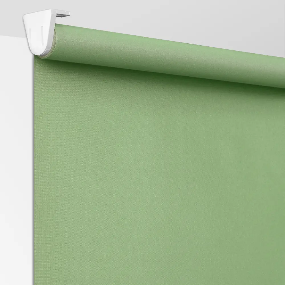 Штора рулонная Stars 60x160 см зеленая GARDEN STLM-2187145 - Вид №1