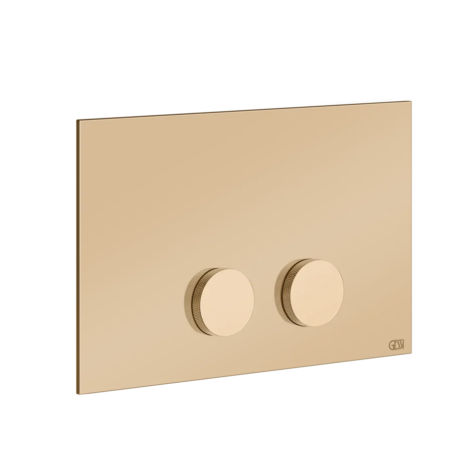 Запорная пластина 54623 735 Gessi Anello ТЕПЛАЯ БРОНЗА PVD 54623735