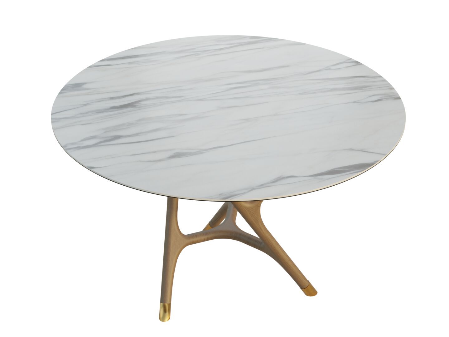 Стол с керамическим верхом и ножками из ясеня Morelato ARCH-00077956 - Вид №1