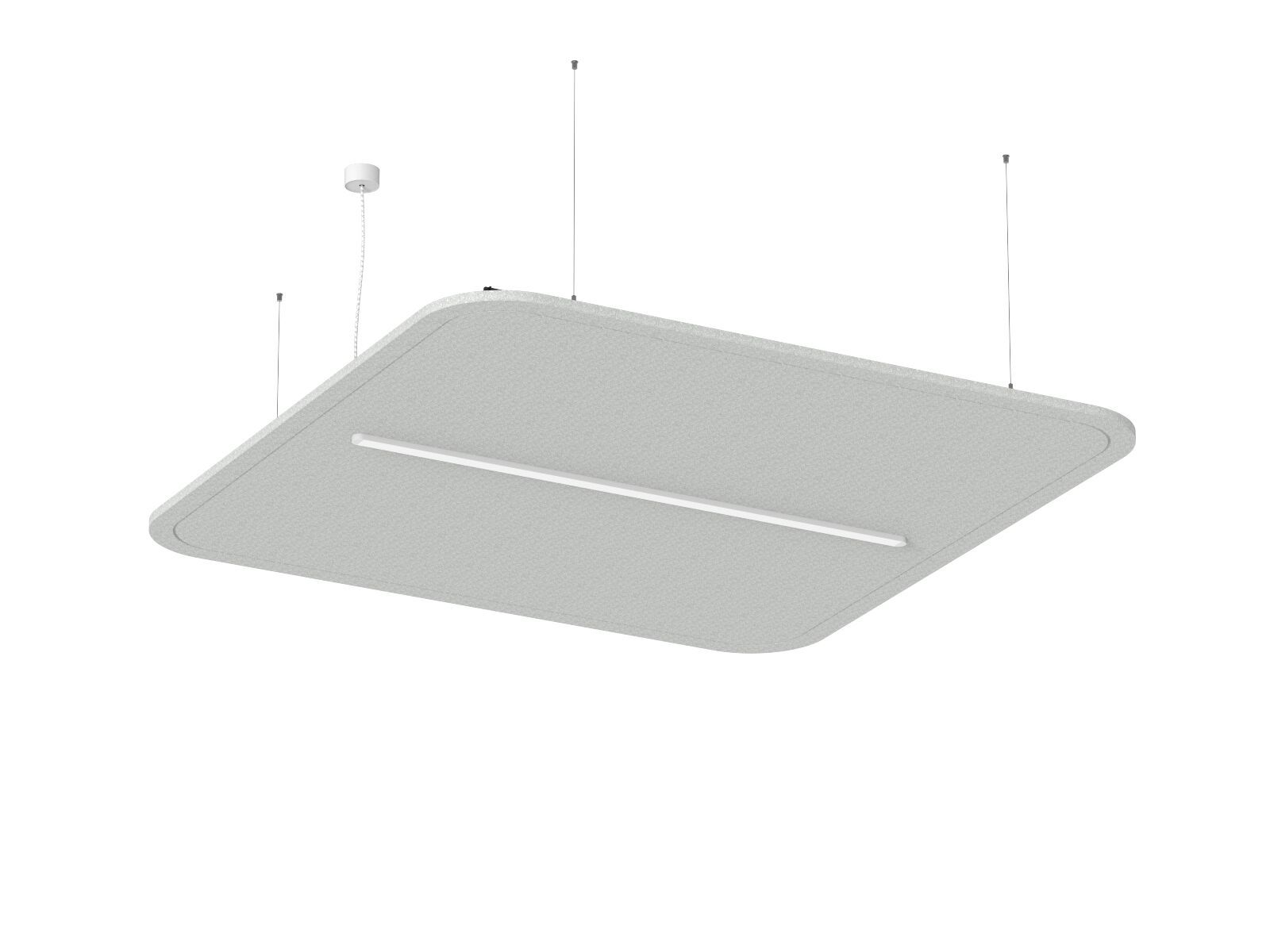 Рециркулированный любимчик Dimmable акустический подвесной светильник PROLICHT Acoustic ARCH-00092503 - Вид №1