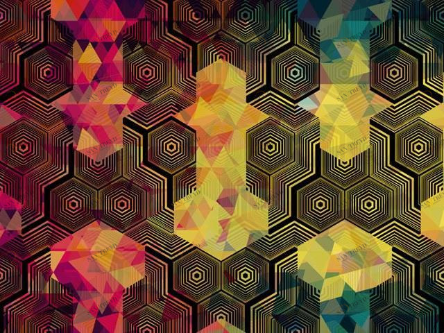 MOMENTI Авторский художественный принт Crazy home paintings Rm-003