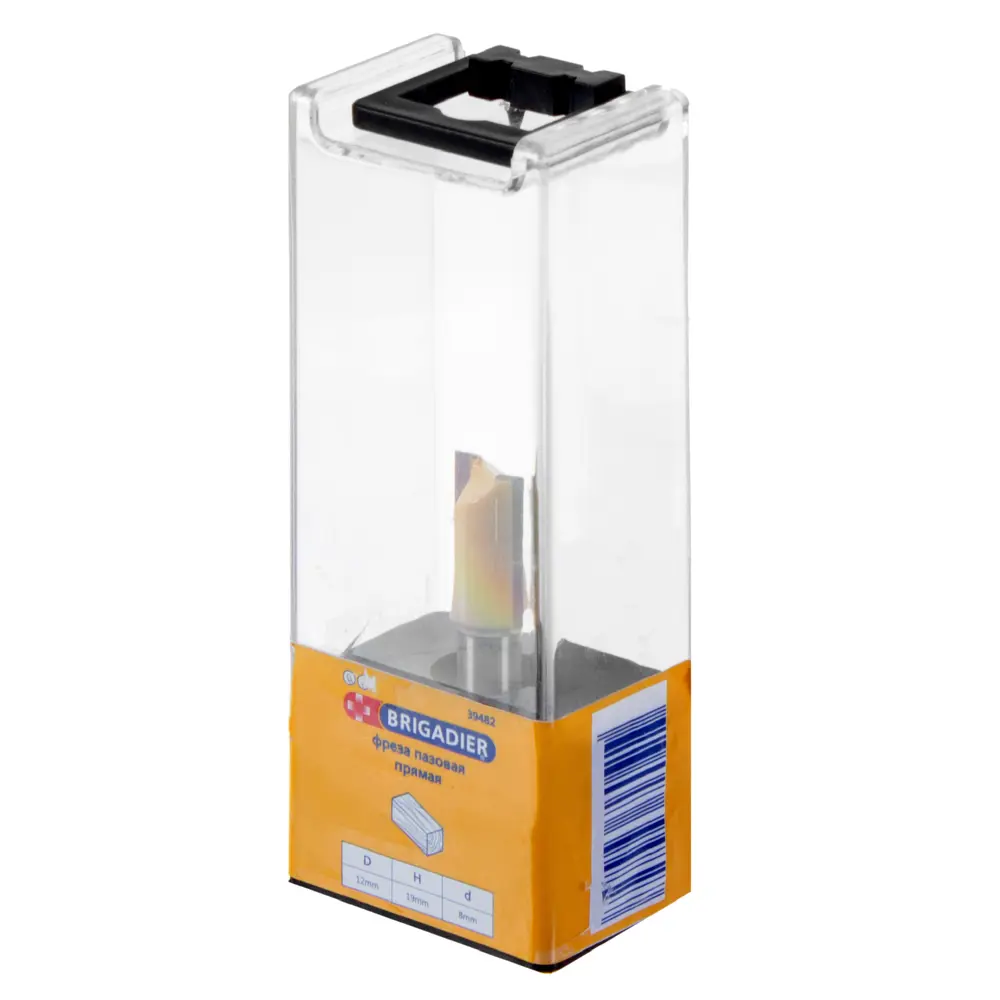 Фреза пазовая прямая Brigadier, D12х19 мм STLM-2019900 - Вид №1