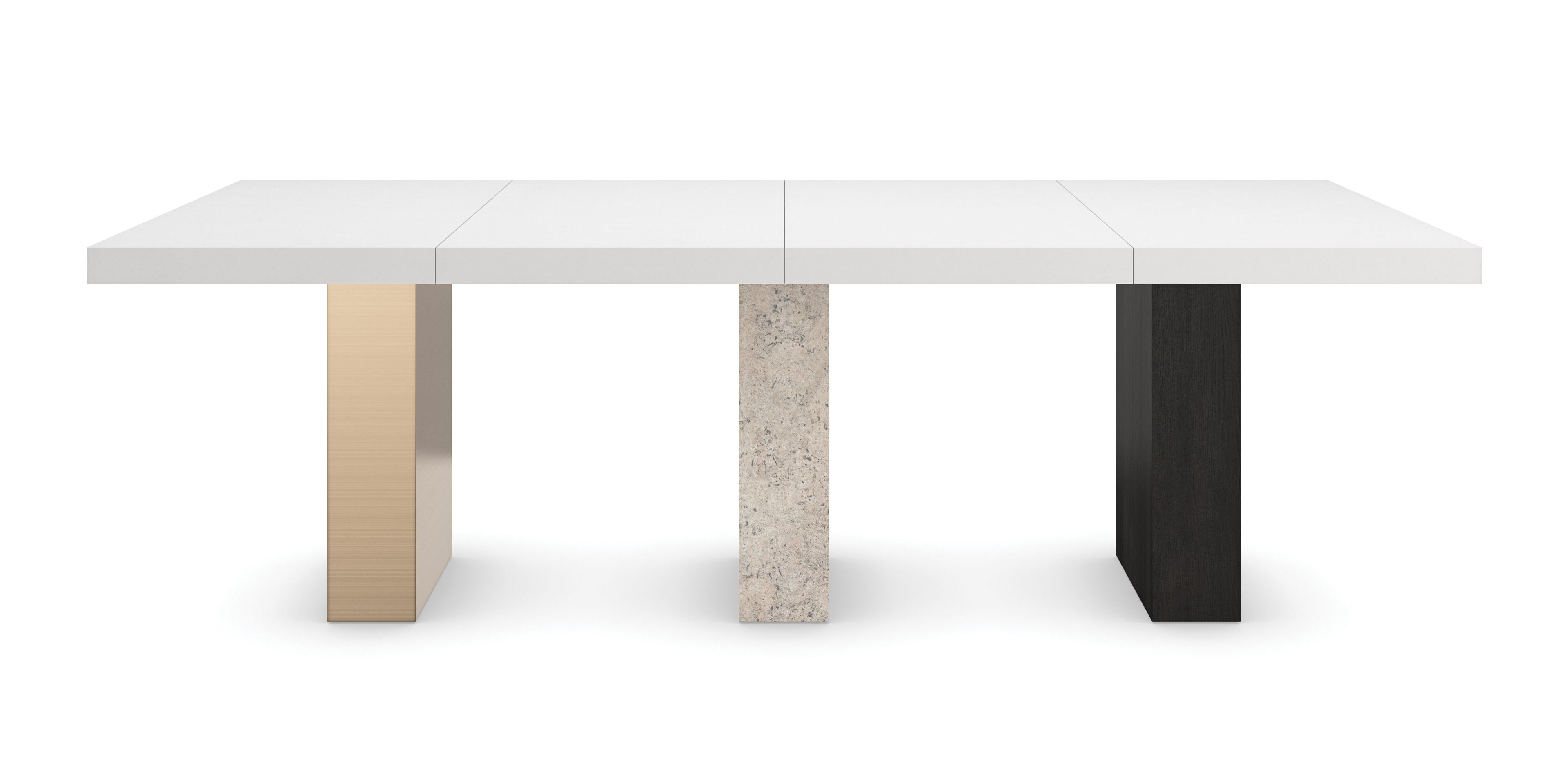 Квадратный выдвижной стол из дуба Caracole Unity ARCH-00078427 - Вид №11