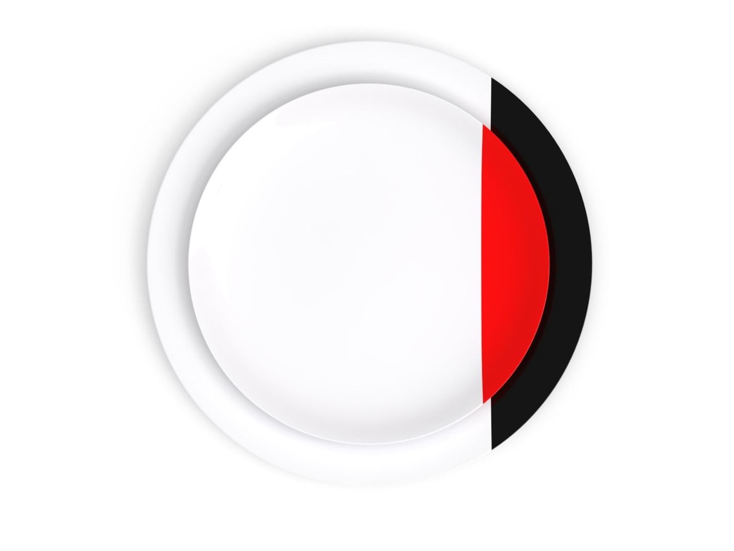 Фарфоровая десертная тарелка Non Sans Raison Bath of color ARCH-00094064 - Вид №11