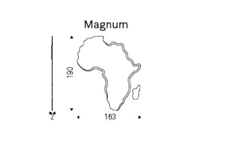 Настенное зеркало Cattelan italia AFRICA MAGNUM ARCH-00136584 - Вид №3