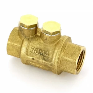 Клапан обратный пружинный ROMA с металлическим затвором ITAP