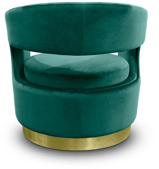 Essential Home Кресло из ткани с подлокотниками Ellen sun-id-1508098 - Вид №3