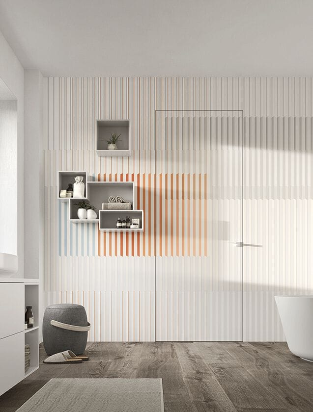 Заподлицо распашная дверь с выдвижными петлями Venus Design Вера ARCH-00053216 - Вид №4