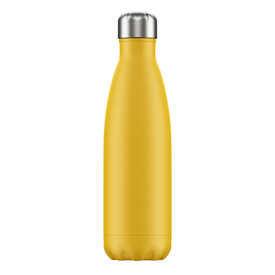 Термос 500 мл желтый Matte Burnt Yellow CHILLY'S BOTTLES ДИЗАЙНЕРСКИЕ 00-3947992 Желтый  - Вид №2