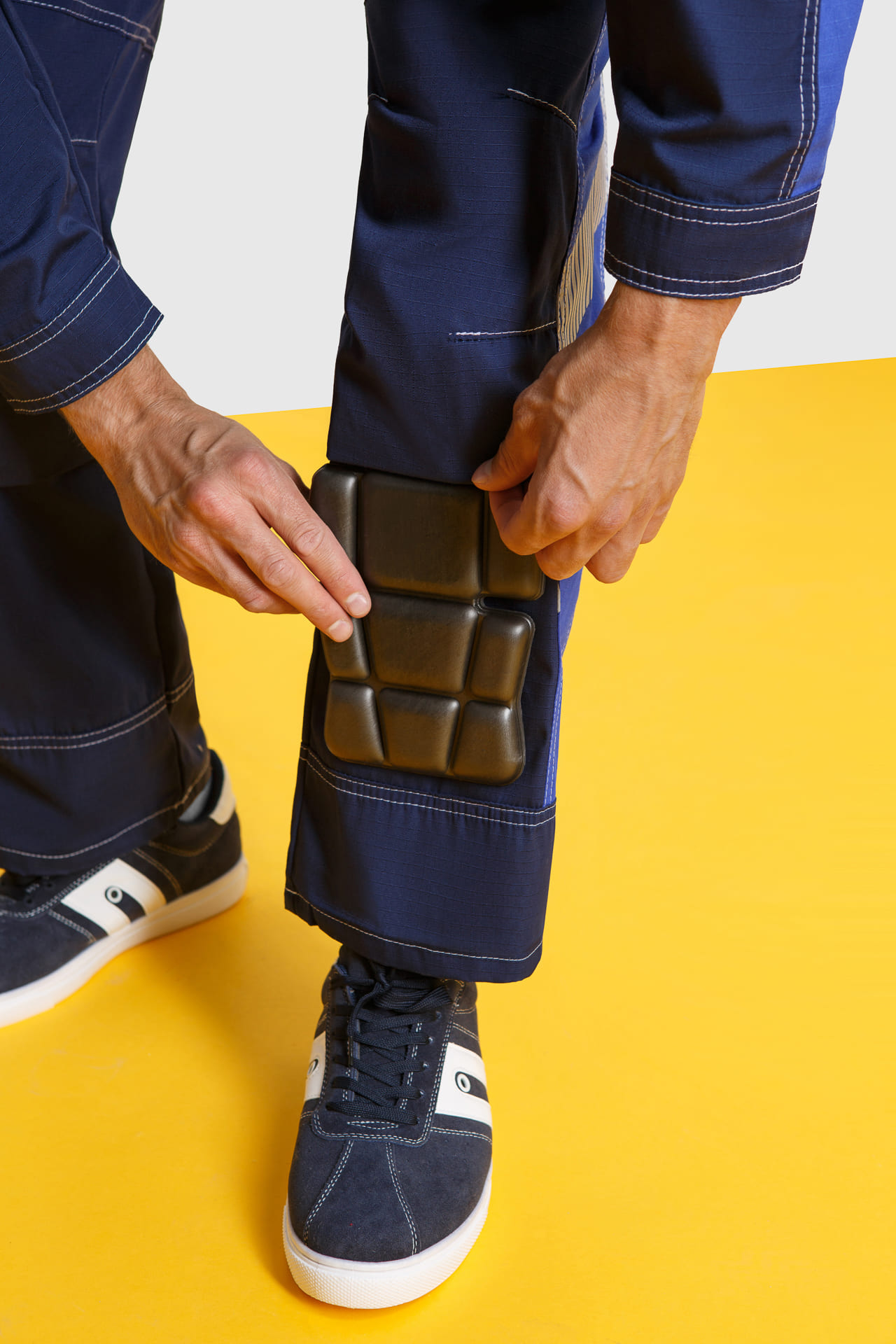 68811 Костюм "Прогресс" темно-синий с васильком  Летняя спецодежда  размер 56-58/182-188  - Вид №20