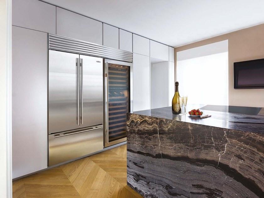 Sub-Zero Вертикальный винный шкаф из нержавеющей стали со стеклянной дверью класса а Cantine vino Icbbw-30  - Вид №4