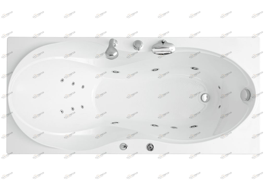 Акриловая ванна Aquanet Grenada 170x80 (г/м, сп/м, н/м, с/п, к/б, А3рNew) 00176261