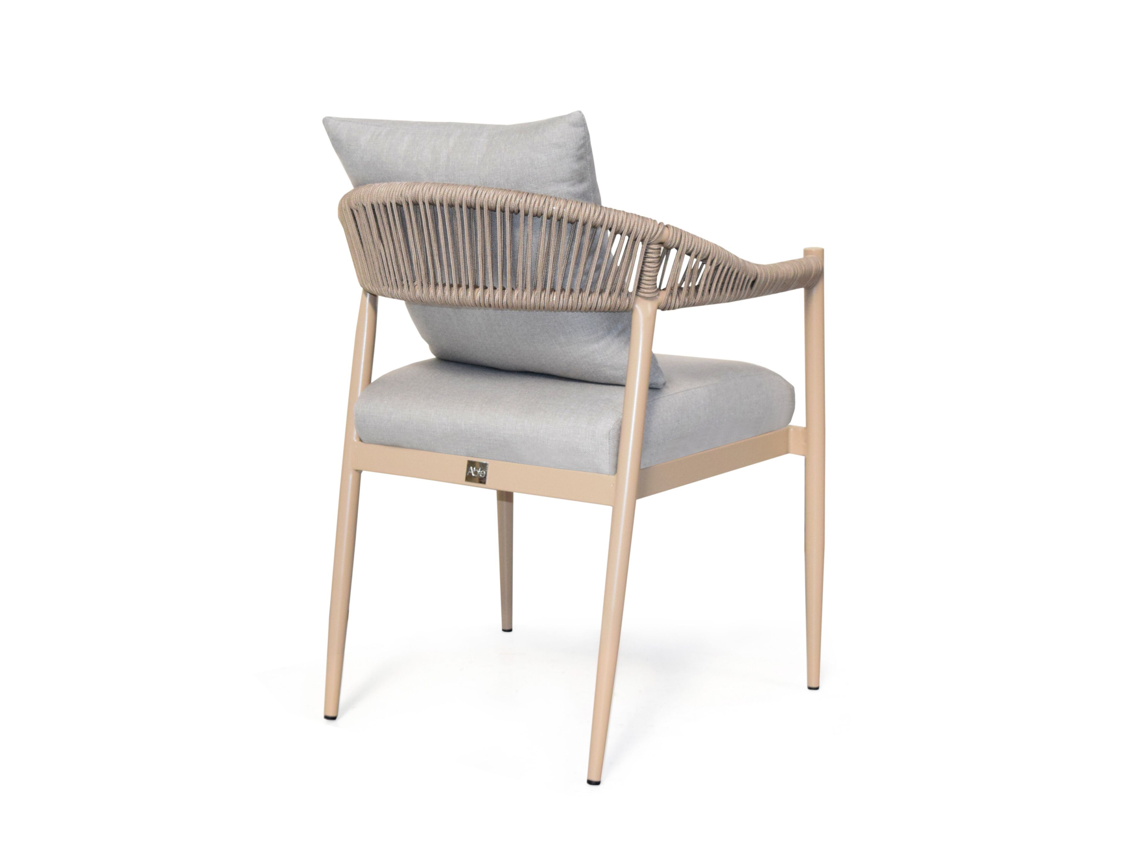 Алюминиевый садовый стул с подлокотниками ABLE MIRANDA ARCH-00071581 - Вид №1