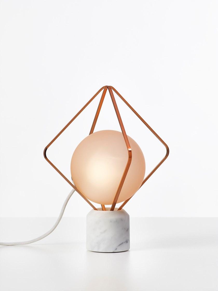 BROKIS Настольная лампа из мрамора и металла Jack o' lantern sun-id-1504552 - Вид №4