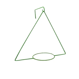 Держатель для кашпо с кронштейном 50x45x19 см металл зеленый