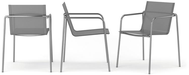 FISCHER MÖBEL Штабелируемый садовый стул с подлокотниками Taku sun-id-1410361 - Вид №8