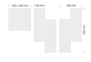 Самоблокирующийся массив в мраморной крошке