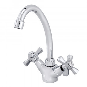 R7003 Смеситель для кухни с двумя рукоятками Raiber Ventis
