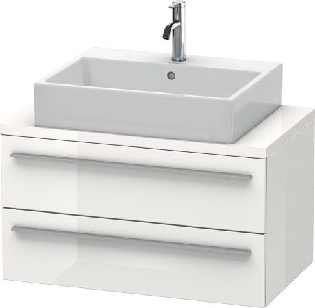 XL540704040 X-Large Тумбочка для компактной консоли Черный глянцевый лак Duravit - Вид №2