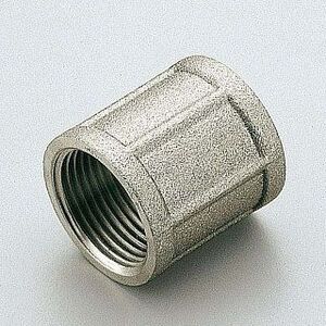 Муфта 1"1/2x1"1/2 никель TIEMME