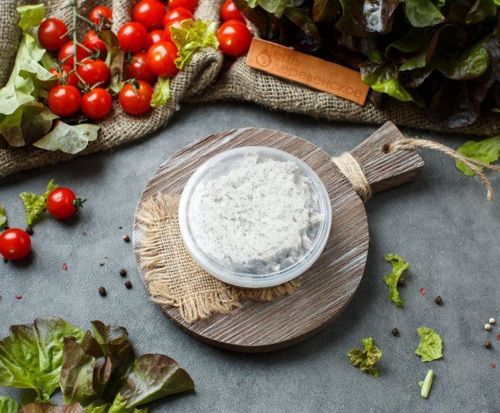 6516 Сало соленое с черным перцем (протертое) Вкусляндия  - Вид №2