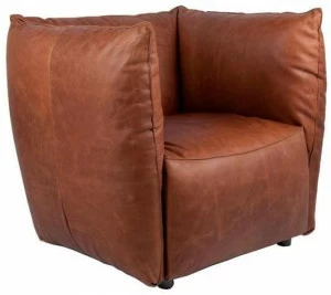 Jess Кожаное кресло с подлокотниками Vasa