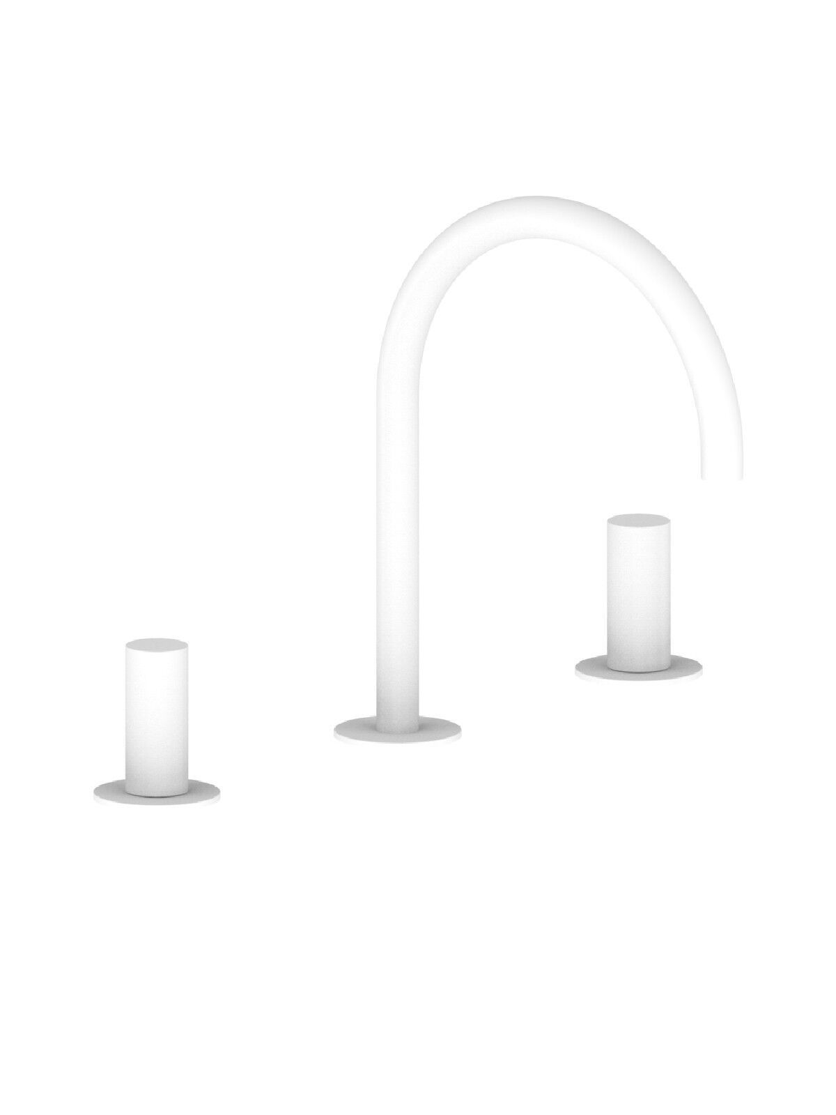 Смеситель для раковины с раздельными розетками без слива Rubinetterie Frattini Pepe XL ARCH-00146058 - Вид №6