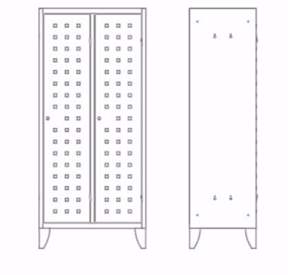 Dieffebi Шкафчик Lockers 137_n036cx0ax - Вид №4