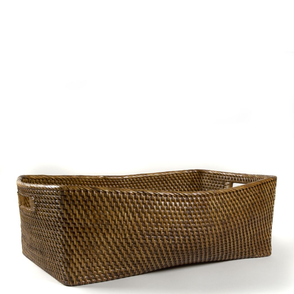 RABA04 Средняя прямоугольная корзина из ротанга Waterworks Rattan