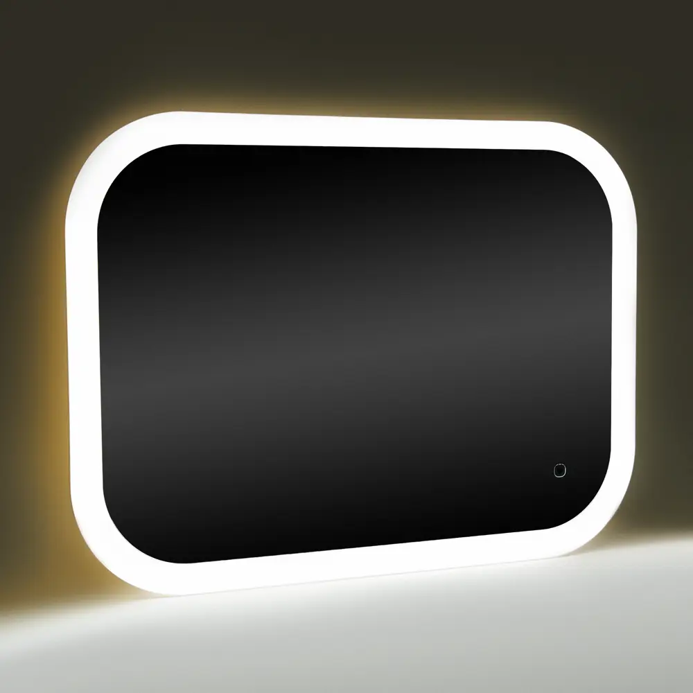 Зеркало для ванной Omega Glass Океан SD56 с подсветкой 80x60 см прямоугольное STLM-2152513 - Вид №4