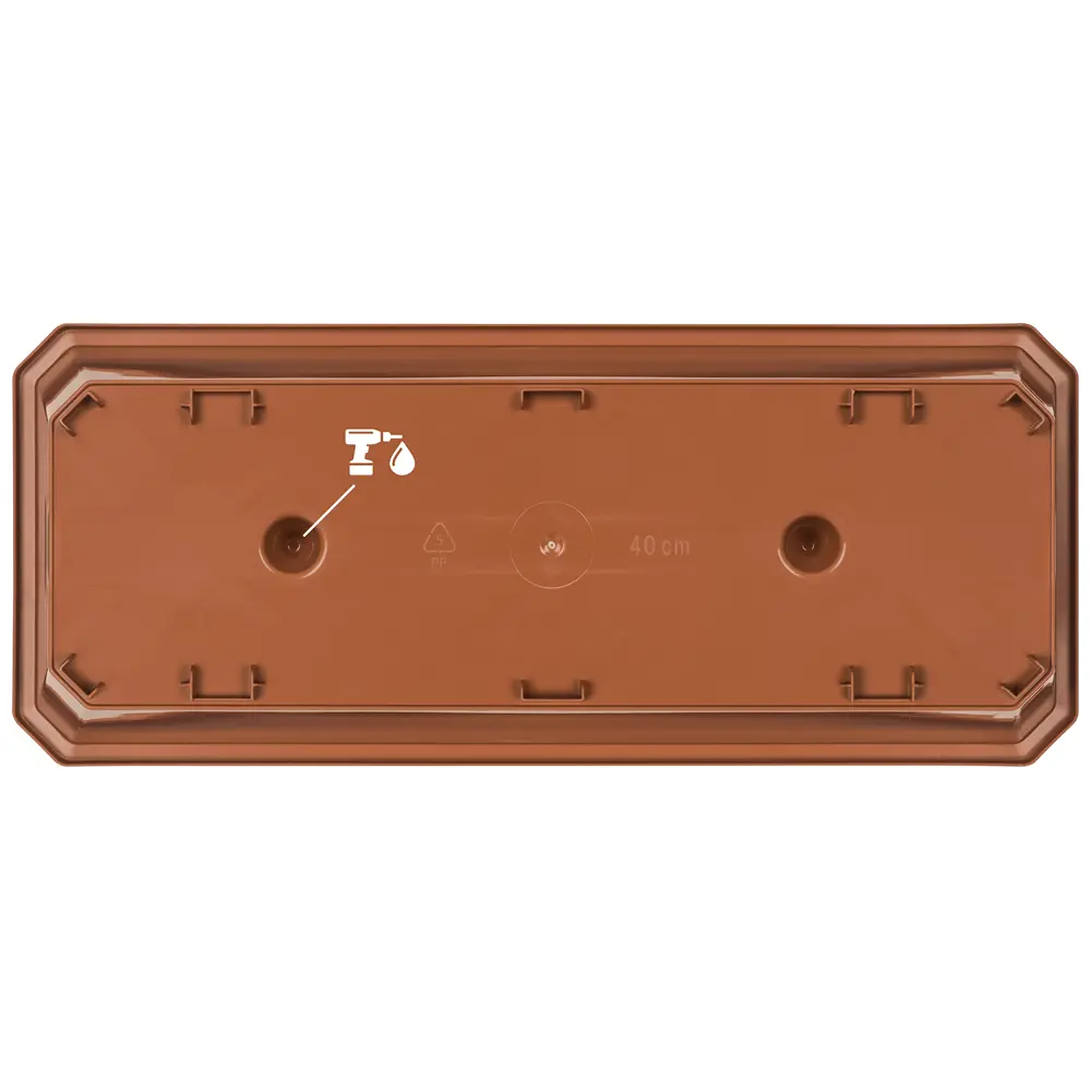 Santreyd Балконный ящик для цветов в терракотовом цвете 12973221 ЛЦ STLM-0002605 - Вид №3