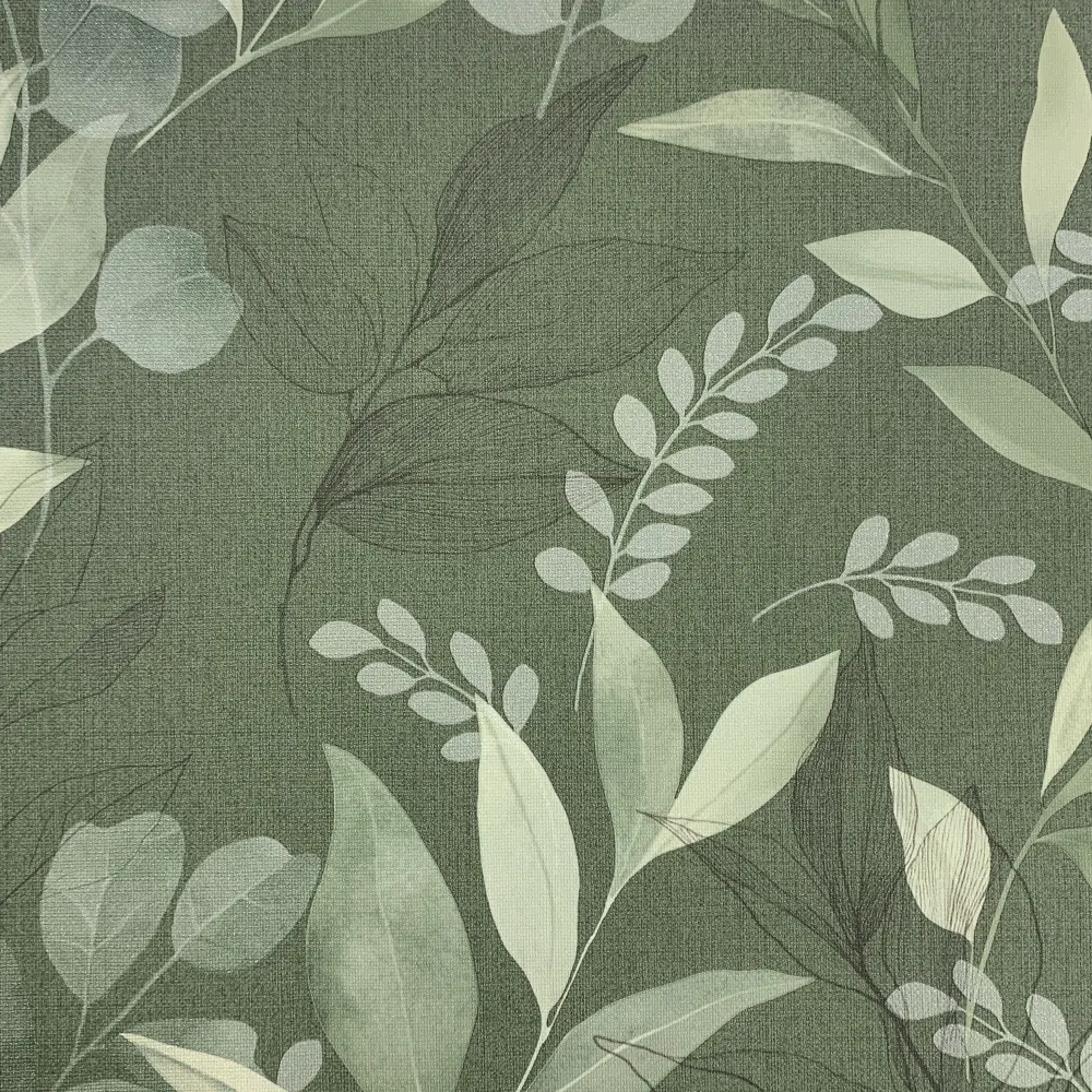 Обои флизелиновые Erismann Aeris зеленые 1.06 м ЭР61040-06 STLM-2021158 - Вид №1