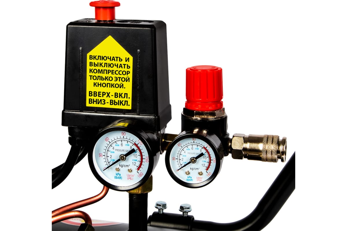 Компрессор поршневой безмасляный Quattro Elementi PACIFIC 50-280 9014348 STDN-0084769 - Вид №1