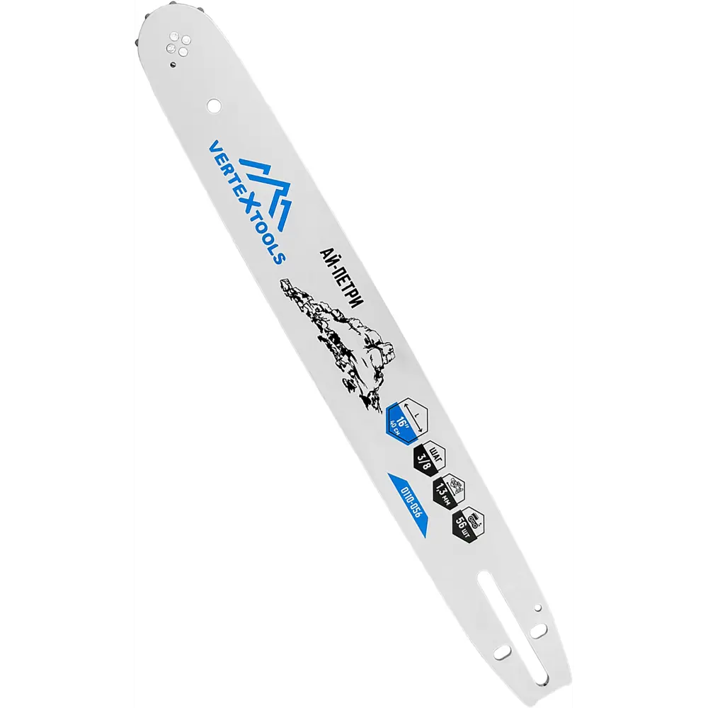 89372632 Шина для цепной пилы Vertextools 0110-056 40 см STLM-0966056 Santreyd 