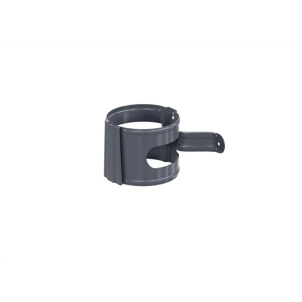 Хомут для водосточной трубы VegaStyle 90 мм цвет темно-серый VEGASTOK STLM-2035062